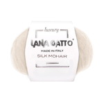 Lana Gatto Gomitolo Silk Mohair, Linea Luxury - Tonalità Neutre