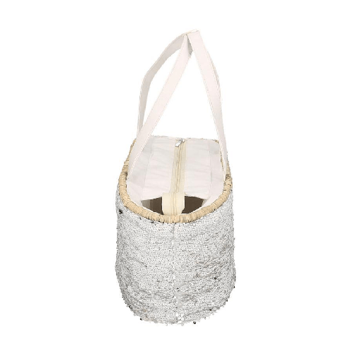 Vacchetti-Borsa-paglia-con-paillettes-bianco-cm47x18h23