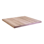 Vacchetti Top tavolo nobilitato rovere naturale quadro cm69X69x1,8