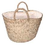 Vacchetti Borsa paglia naturale cm ø55h38/47