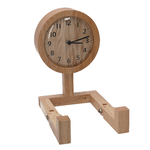 Vacchetti Orologio legno naturale cm15x22,5x23