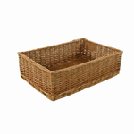 Vacchetti Cesta espositore vimini dritta rettangolare cm60x40h17