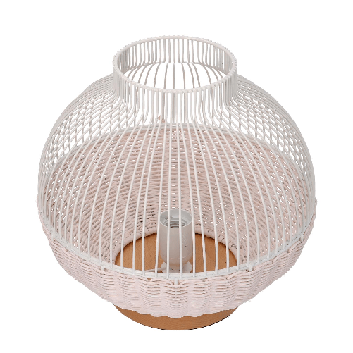 Vacchetti-Lampada-rattan-bianco-con-attacco-cmø305h295