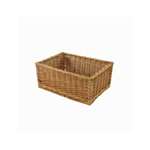 Vacchetti Cesta espositore vimini rettangolare cm45x40h15