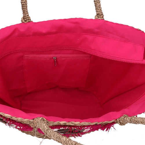 Vacchetti-Borsa-paglia-naturale-con-fiori-fucsia-cm60x16h26-30