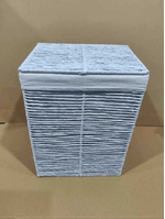 Vacchetti-Cestone-paper-Hilary-bianco-rettangolare-pieghevole-cm30x40h55