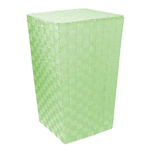 Vacchetti-Cestone-poliestere-verde-chiaro-quadro-cm33x33h53