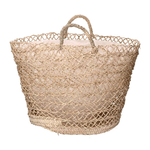 Vacchetti Borsa paglia naturale cm50x30h36/46