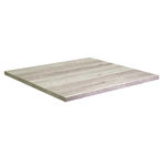 Vacchetti Top tavolo nobilitato rovere medusa quadro cm69x69X1,8