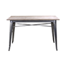 Vacchetti-Tavolo-ferro-bristol-top-in-legno-galvanizzato-cm160x80h76