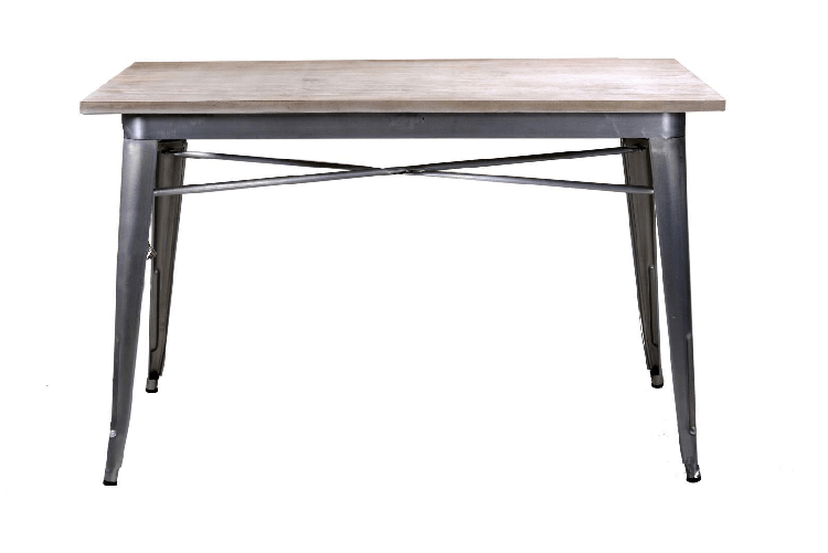 Vacchetti-Tavolo-ferro-bristol-top-in-legno-galvanizzato-cm160x80h76