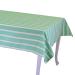 Vacchetti Tovaglia pop righe verde acqua rettangolare cm140x240