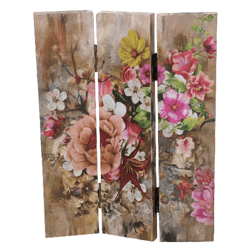 Vacchetti-Paravento-stampa-3-ante-con-fiori-rosa-cm1206x25h180