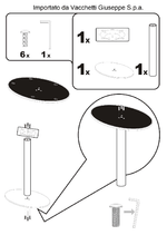 Vacchetti-Base-tavolo-acciaio-Gordon-bianco-tondocm-ø45h72