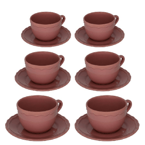 Vacchetti-Tazza-the-set-6-pezzi-juliet-rosa-antico-c-piattino-cmø95h7