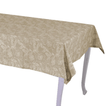 Vacchetti Tovaglia tessuto wild rose beige cm140x240