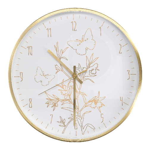 Vacchetti-Orologio-alluminio-farfalle-bianco-tondo-cm-ø316h49