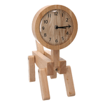 Vacchetti Orologio legno naturale cm25x12h34