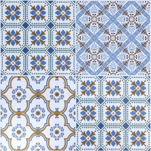 Vacchetti-Colonnina-mosaico-metallo-Taviano-tondocm-ø355h59