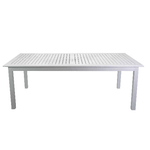 Vacchetti-Tavolo-alluminio-Monterey-allungabile-bianco-cm150-210x89h75