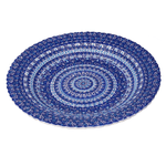 Vacchetti-Centrotavola-ceramica-blu-tondo-cm-ø40h4