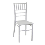 Vacchetti Sedia resina chiavari bianco cm40x43h90