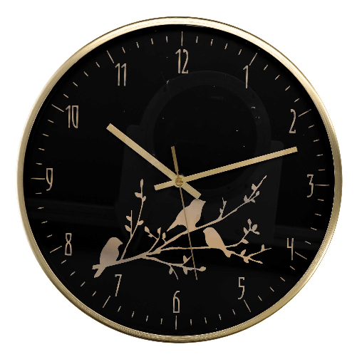 Vacchetti-Orologio-alluminio-ramo-nero-tondo-cm-ø316h49