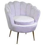 Vacchetti-Poltrona-velluto-tulipan-grigio-cm73x72h77