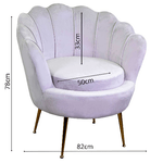 Vacchetti-Poltrona-velluto-tulipan-grigio-cm73x72h77