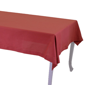 Vacchetti Tovaglia juliette rosso mattone rettangolarecm140x240