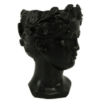 Vacchetti-Portavaso-resina-busto-nero-cm14x16h21