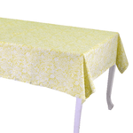 Vacchetti Tovaglia flora jaquard lime cm140x240