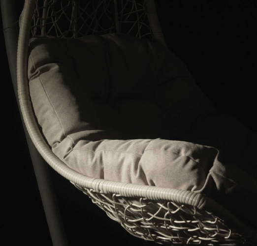 Vacchetti-Dondolo-pensile-Triton-supporto-bianco-cuscini-crema-cm80x69h200