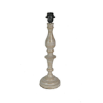 Vacchetti Lampada metallo tortora cm30h58