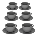 Vacchetti-Tazza-the-set-6-pezzi-juliet-grigio-c-piattino-cmø95h7