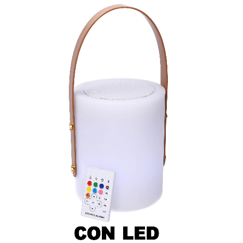 Vacchetti-Lampada-led-plastica-ricaricabile-multicolor-musica-tondo-cmø16h20