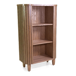 Vacchetti Mobile libreria legno Prana 3 ripiani cm80x35h130