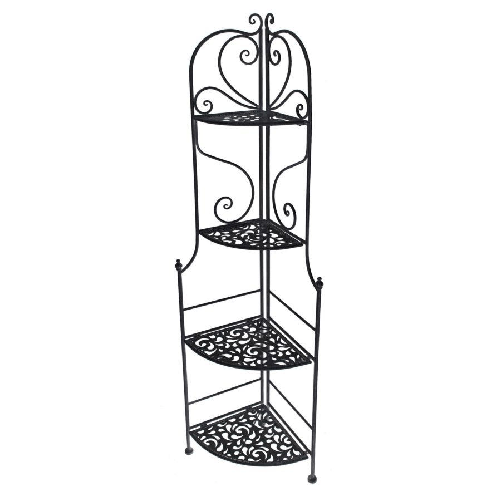 Vacchetti-Scaffale-metallo-jessica-nero-4-piani-ad-angolo-cm48x33h160