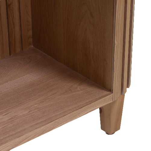 Vacchetti-Mobile-libreria-legno-Prana-3-ripiani-cm80x35h130