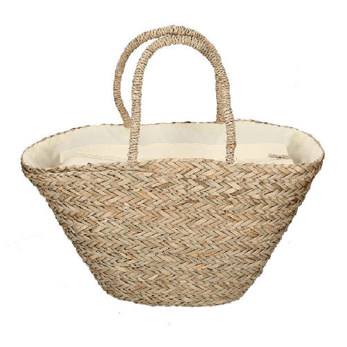 Vacchetti-Borsa-paglia-con-fiori-e-foglie-cm60x16h30