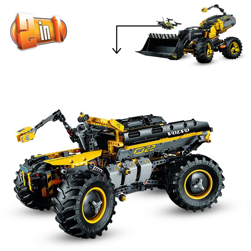 LEGO-Technic-Volvo-Ruspa-gommata-ZEUX---42081