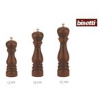 Bisetti Macinapepe Legno Noce 25cm