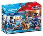 Playmobil-Posto-Di-Blocco-Della-Polizia-