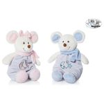 Ghegin 2025A Peluche Baby Topolino con Sonaglio 28cm