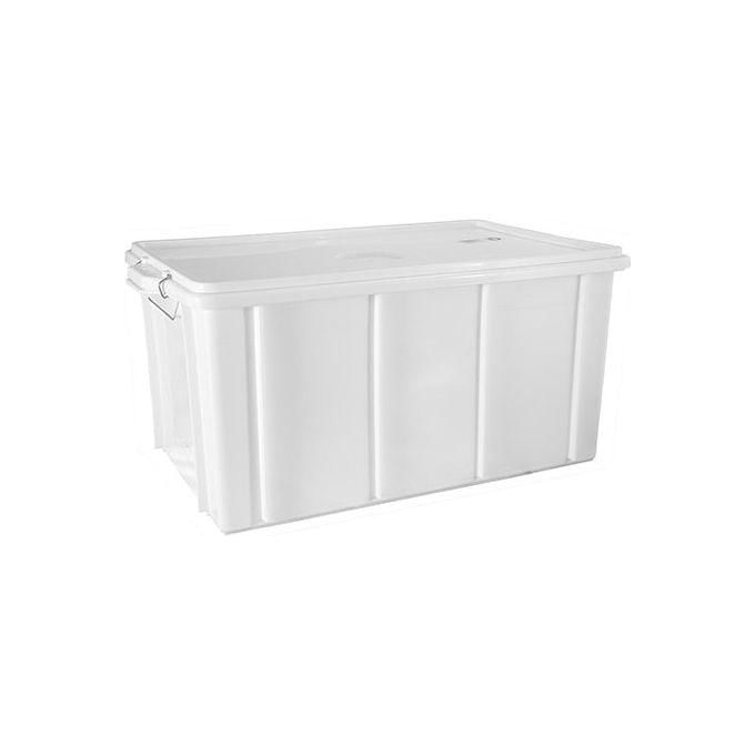 Cassetta box con coperchio 62x40x31 Bianco