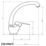 Ogomondo-set-2-pezzi-miscelatore-bianco-oslo-orientabile-in-ottone-per-lavello-cucina