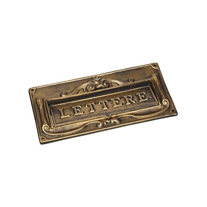 Blinky Buca per Lettere in Alu-Zinco e Bronzo 300x140mm