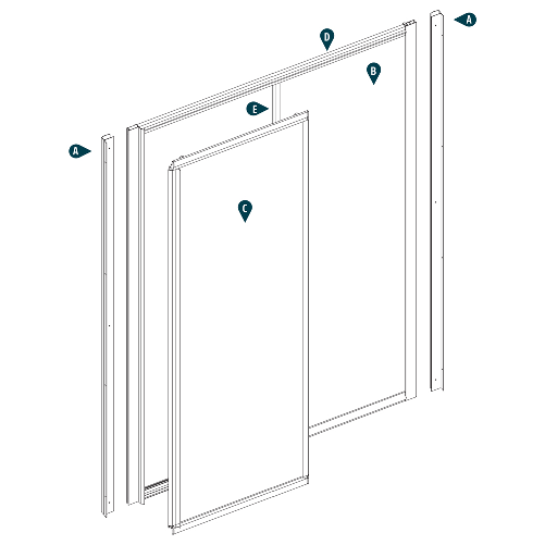 Ogomondo-cabina-doccia-slide-2-lati-trasparente-100x70---piatto-doccia-acrilico
