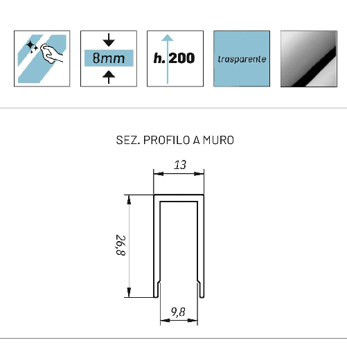 Lato-fisso-per-box-doccia-gemma-cristallo-8-millimetri-profilo-chrome-lucido-----misure-97-99xh200-cm-confezione-1