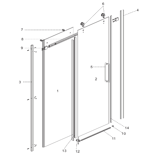 Ogomondo-porta-scorrevole-slide-due-ante-black-profilo-nero-cristallo-8-mm-----misure-157-159xh200-cm-confezione-1